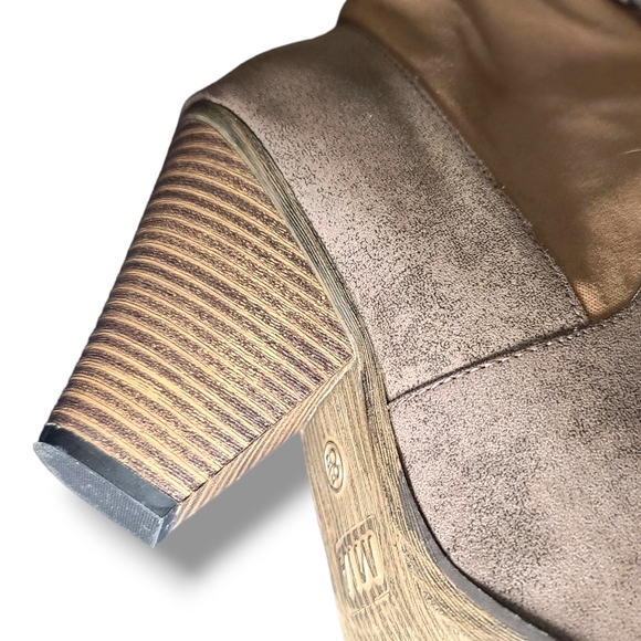 Mia Women's Brown Faux Leather Jeri Harness Boots Size 8.5 - Picture 9 of 16